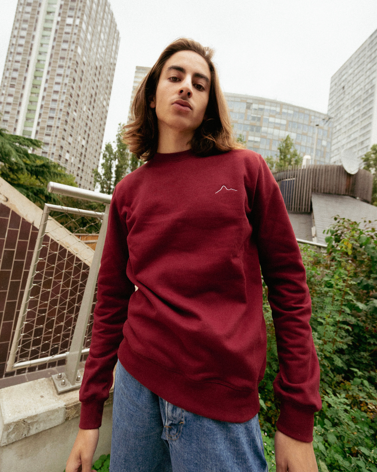 Sweatshirt Montanita Rouge Bordeaux - Sweatshirt - Perus
