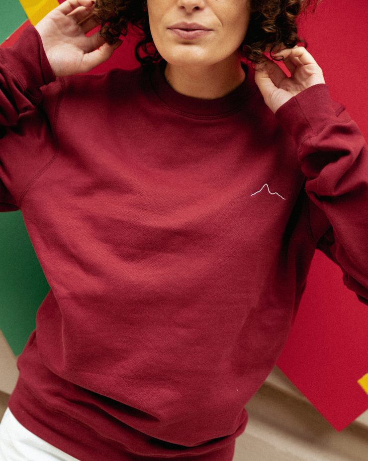 Sweatshirt Montanita Rouge Bordeaux - Sweatshirt - Perus